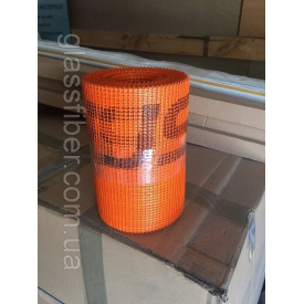 Стеклосетка лента 145 г/м2 SSA 1363-145 20 см оражевая