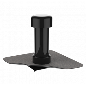 Покрівельний аератор з привареним бітумним фартухом