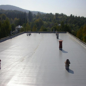 Ремонт м'якої плоскої покрівлі