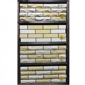 Кирпич облицовочный ECOBRICK желтый слоновая кость