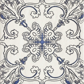 Настенная плитка Paradyz Sevilla Azul Dekor A 198х198 мм (1177890)