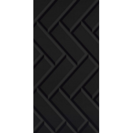 Настінна плитка Paradyz Moonlight Nero Struktura A 295х595 мм (1179557)