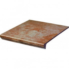 Сходинка з капіносом Paradyz Ilario ochra prosta struktura 30x33 см