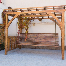 Ексклюзивні гойдалки-пергола Під замовлення