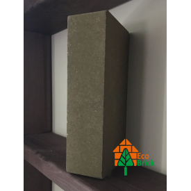 Кирпич облицовочный ECOBRICK гладкий 250x120x65 мм оливковый