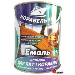 Эмаль ПФ-115 0,9 кг бирюзовая ТМ КОРАБЕЛЬНАЯ Ивано-Франковск