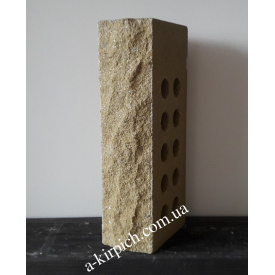 Облицювальна цегла LAND BRICK скала пустотіла жовта 250х100х65 мм