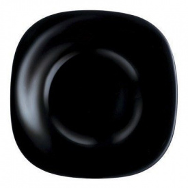 Тарелка обеденная Luminarc Carine Black квадратная 26 см (L9817)