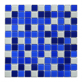 Мозаїка скляна Aquaviva Сristall Bagama Dark DCM303 300х300 мм