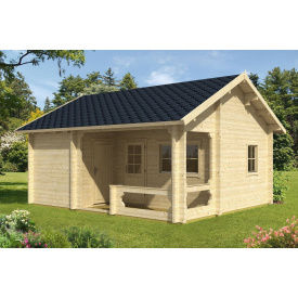 Дом деревянный из профилированного бруса 5х6