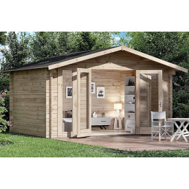 Беседка деревянная из профилированного бруса 3х4