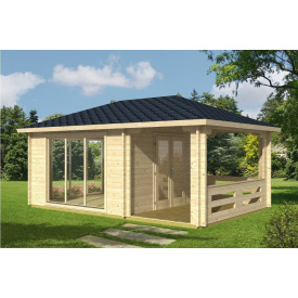 Беседка деревянная из профилированного бруса 6х4