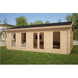 Будинок дерев`яний з профільованого бруса 4х7