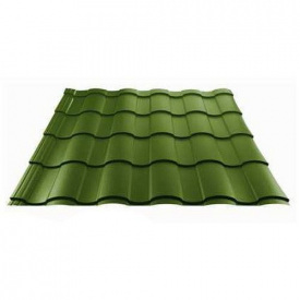 Металлочерепица Сталекс VALENCIA OPTIMA STEEL 400/20 0,45 мм матполиэстер