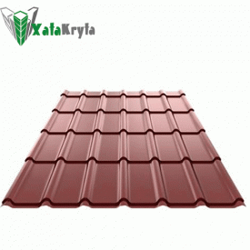 Металлочерепица RUUKKI Decorray Polyester matt 0,5 м