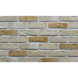 Облицовочная плитка Loft Brick Парма 210x65 мм Светло-коричневый с солью