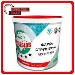 Фарба структурна акрилова Anserglob 7кг Київ