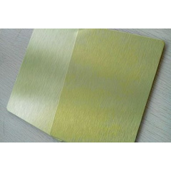 Алюминиевая композитная панель Aluprom 3 мм золото 1250x5600 мм Львов