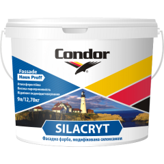 Силиконовая фасадная краска Condor Silacryt 10л Киев