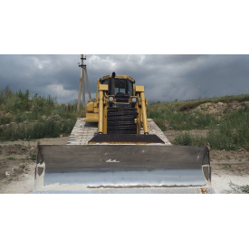Переміщення ґрунтів бульдозером Caterpillar D6R 27т