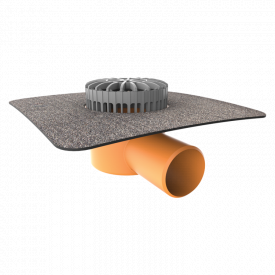 Терасна воронка TOPWET TWT 110 BIT V з привареним фартухом