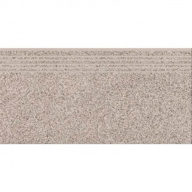 Ступень керамогранитная Cersanit Milton Grey Steptread 8х598х298 мм