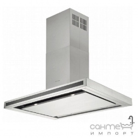 Островная кухонная вытяжка Fabiano Linea Isola Inox Silence+ нержавеющая сталь