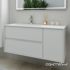 Тумба з раковиною підвісна Marsan Armel 1100 білий