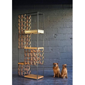 Стеллаж для вина в стиле LOFT (Rack - 028)