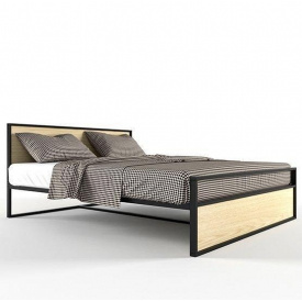 Кровать в стиле LOFT (Bed-052)