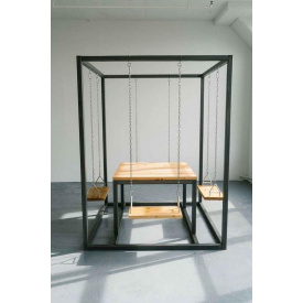 Садовий стіл в стилі LOFT (Garden Table-10)