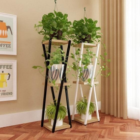 Подставка для цветов в стиле LOFT (Support for Flowers-26)