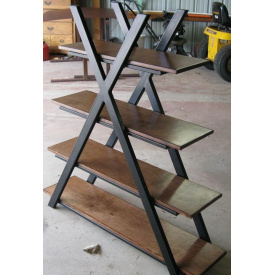 Книжкова полиця в стилі LOFT (Rack-164)