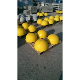 Полусфера бетонная 600х320 мм