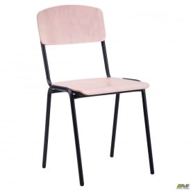 Стул Ученический №6 черный лак береза