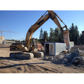 Оренда гусеничного екскаватора Caterpillar 320 Bl 1,5 м3 з гідромолотом 1800 кг