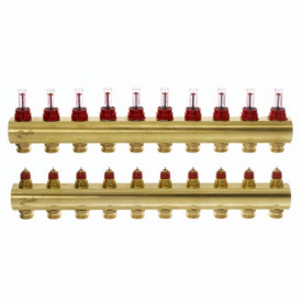 Danfoss Коллектор FHF 10F с расходомерам (088U0530)