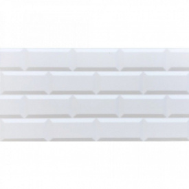 Керамическая плитка Casa Ceramica Metropole Matt White K-39 (Plain White) 30x60 см