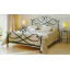 Металева ліжко 1900x1200 з декоративним малюнком Житомир