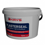 Полімерна гідроізоляція KRYS PLASTERSEAL 7,5 кг для ванної душової та інших мокрих зон