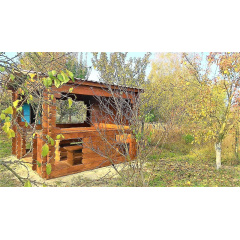 Альтанка з міні бруса 3,0x3,0 м2 Чернівці