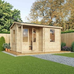 Беседка деревянная из профилированного бруса 3,1х4 Коломыя