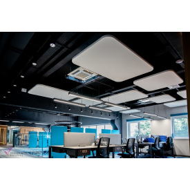 Настольная перегородка акустическая 1200х600