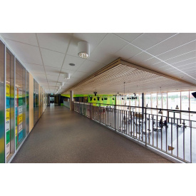 Акустическая влагостойкая белая гладкая потолочная плита Rockwool Pacific 1200x600x12 мм