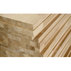 Сходина зрощена дуб 1100х300х40 мм Дзензелівка
