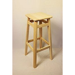 Табурет барний 800x300x300 мм без покриття бук