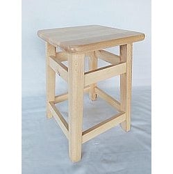 Табурет массив бук под лаком 45 см