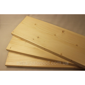 Сходинка цільна смерека 800х300х40 мм