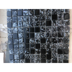 Стеклянная мозаика Керамик Полесье Gretta Black Black Mix 300х300х6 мм Київ