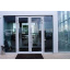 Алюмінієві двері з електрозамками та домофоном у під'їзд від заводу виробника у Києві Київ